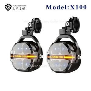 Future Eyes - X-100 - White / White Wired